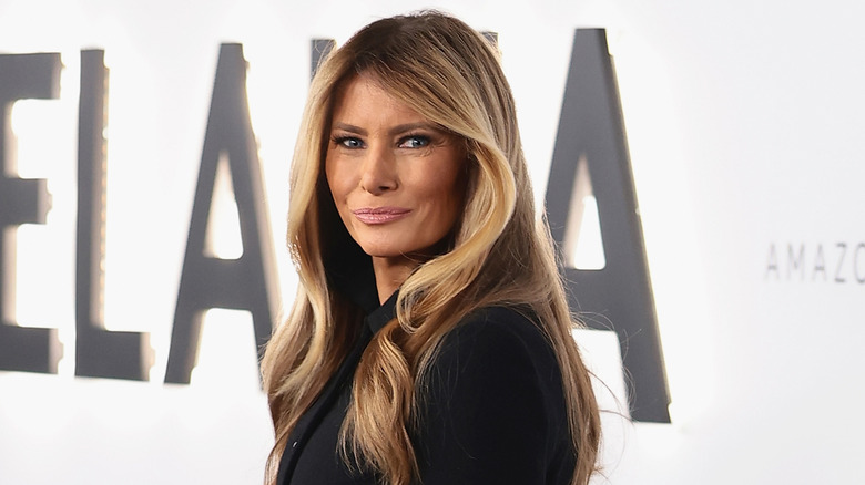 Melania Trump smiling