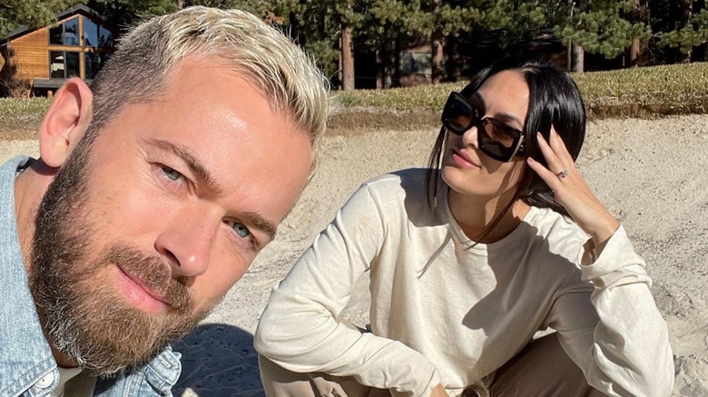 Artem Chigvintsev with Nikki Garcia