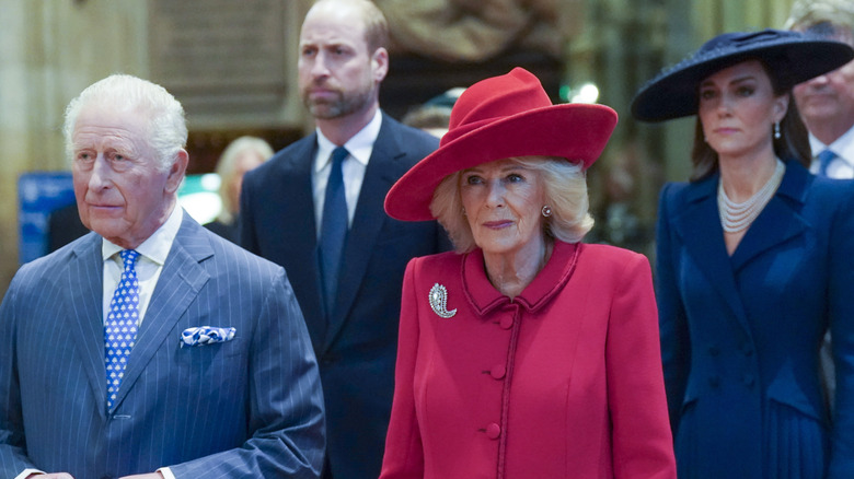 King Charles, Queen Camilla, Prince William and Princess Catherine