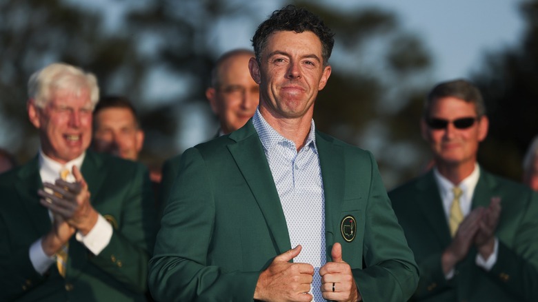Rory McIlroy after winning the 2026 Masters
