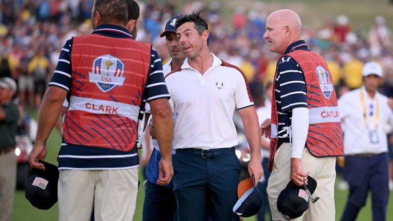 Rory McIlroy at the 2023 Ryder Cup