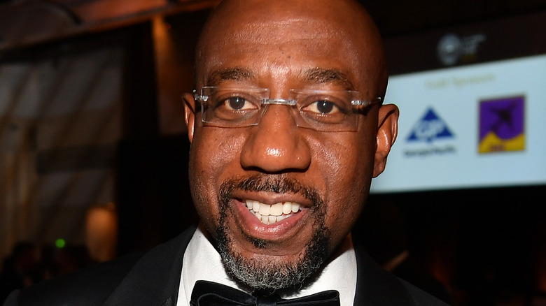 Raphael Warnock smiling 