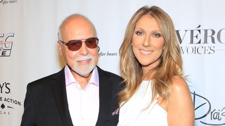 Céline Dion and René Angélil in June 2013