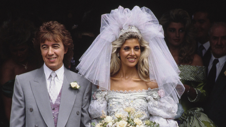 Bill Wyman and Mandy Smith in June 1989