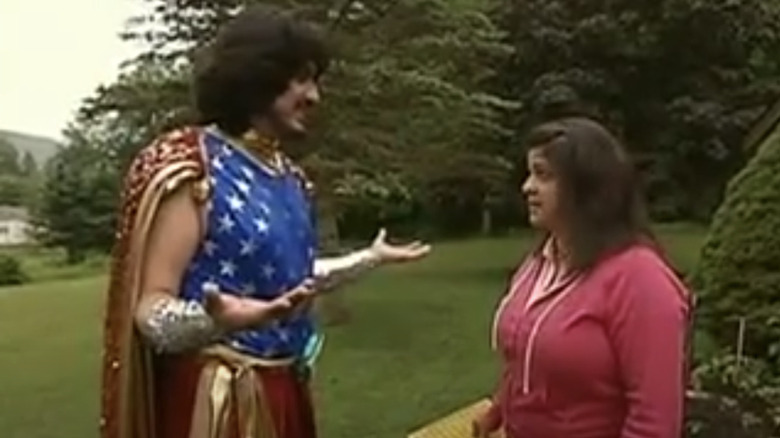 wife swap close up superhero dad