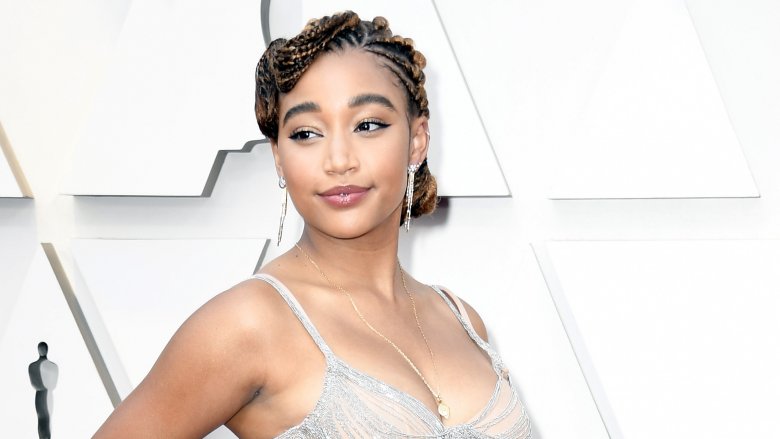 Amandla Stenberg at the 2019 Academy Awards