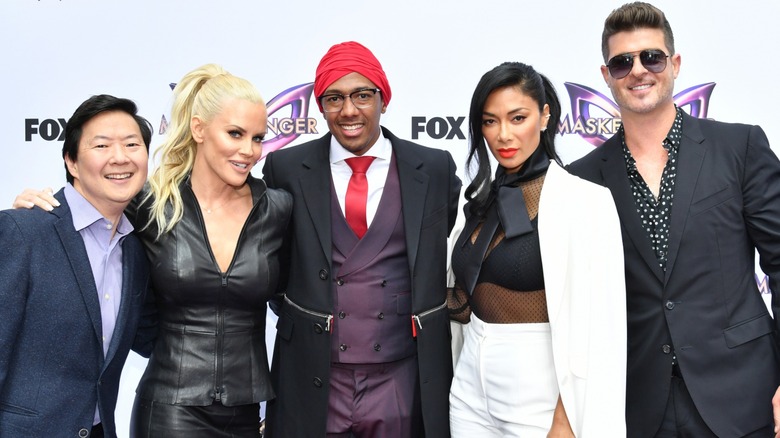 Ken Jeong, Jenny McCarthy, Nick Cannon, Nicole Scherzinger and Robin Thicke