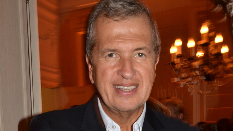 Mario Testino smiling 