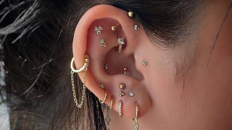 The Most Dangerous Ear Piercing You Can Get And What To Try Instead