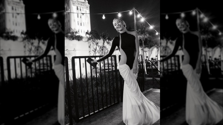 Julianne Hough attending the Vanity Fair Oscar Party