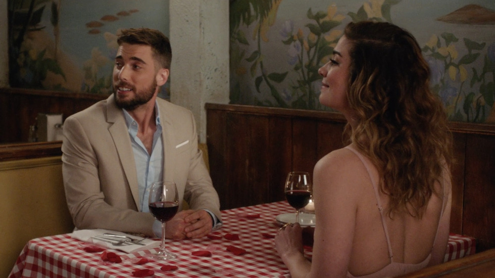 Ted and Alexis on Schitt's Creek