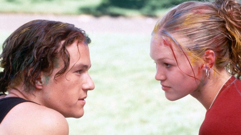 Heath Ledger and Julia Stiles in The 10 Things I Hate About You