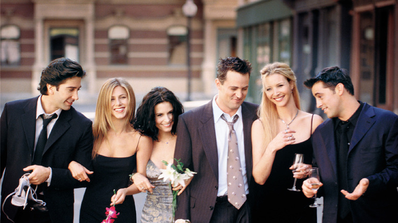 The cast of FRIENDS