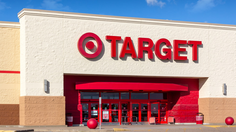 Exterior of Target store