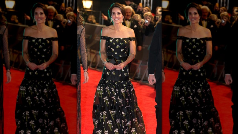 Kate Middleton at the 70th BAFTAs at the Royal Albert Hall on February 12, 2017