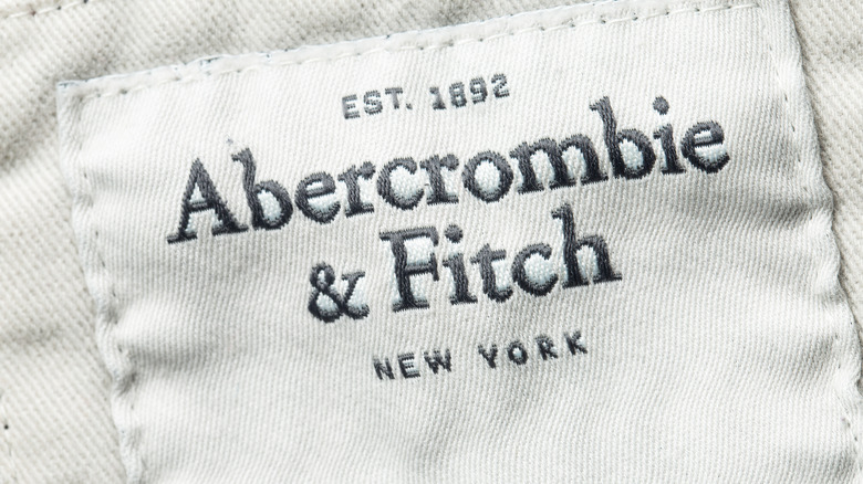 Abercrombie and Fitch label