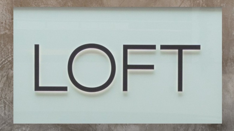 Loft clothing store logo