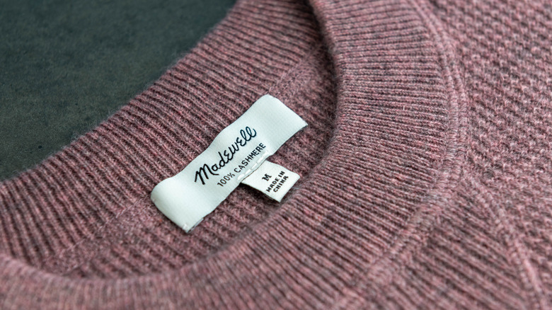 Purple Madewell sweater
