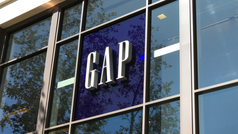 The Gap storefront