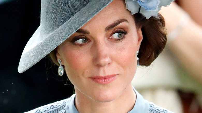 Kate Middleton wearing a hat