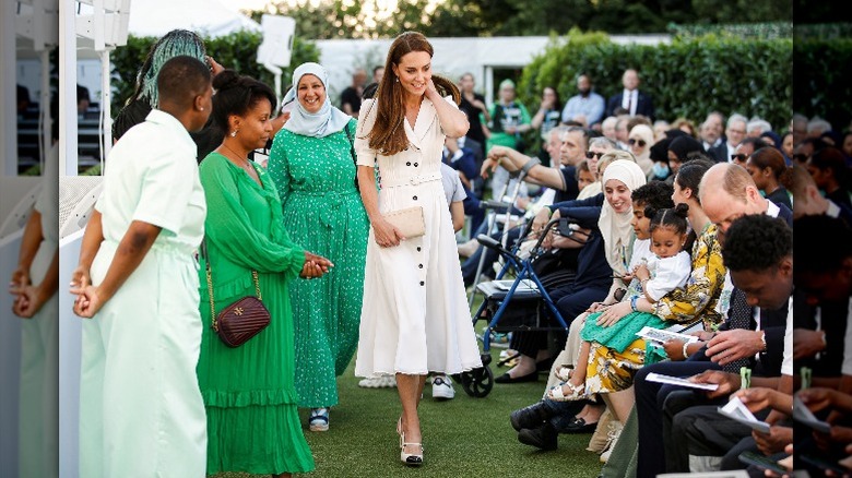Kate Middleton at the 2022 Grenfell memorial service