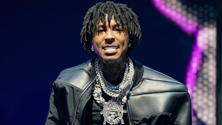 NBA YoungBoy performs onstage during the MASA TOUR at State Farm Arena on October 15, 2025 in Atlanta, Georgia (@025)