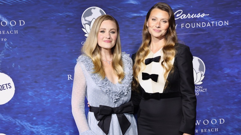 AJ and Aly Michalka at a gala event in 2025