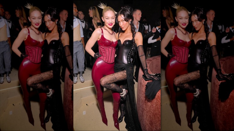 Gigi and Bella Hadid at the 2022 Met Gala