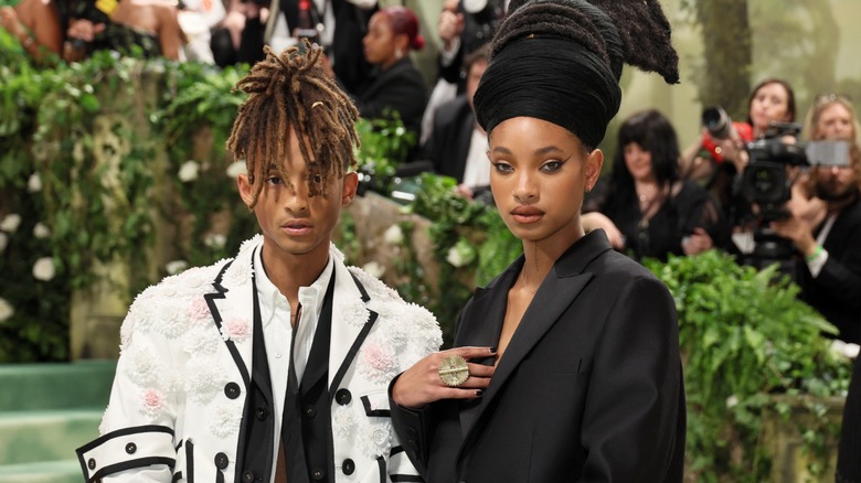 Jaden and Willow Smith at the 2024 Met Gala