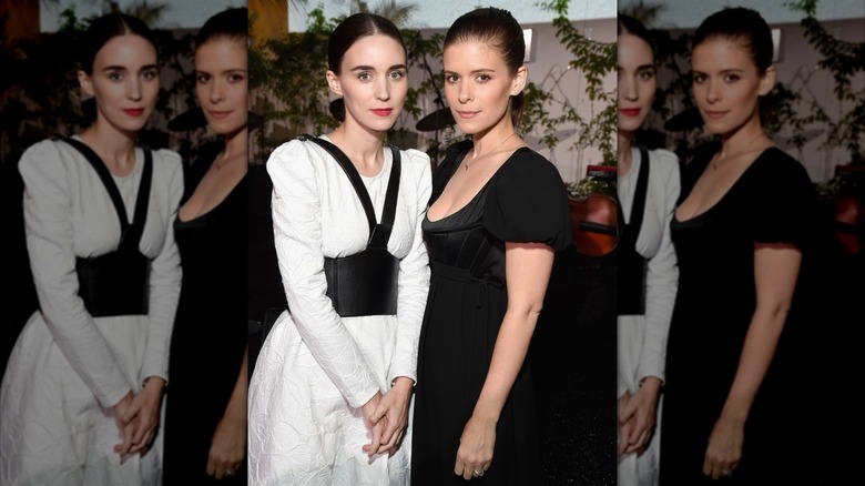 Rooney and Kate Mara attend a charity event in 2018