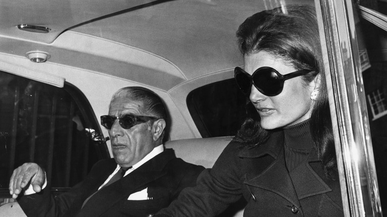 Aristotle Onassis and Jacqueline Kennedy in 1970
