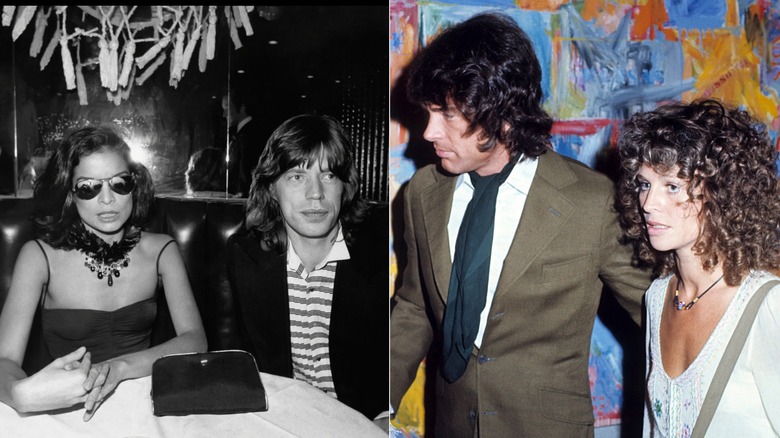 Bianca and Mick Jagger / Warren Beatty and Julie Christie