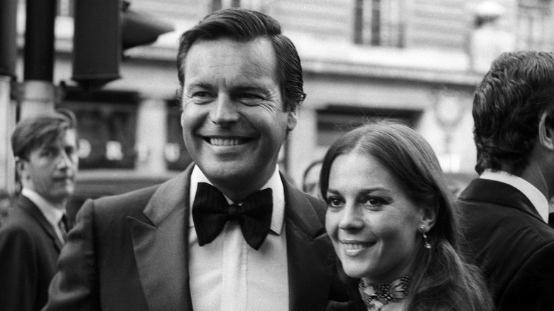 Robert Wagner and Natalie Wood, attending the premiere of The Godfather in 1972