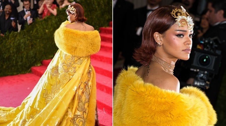 Rihanna at the Met Gala