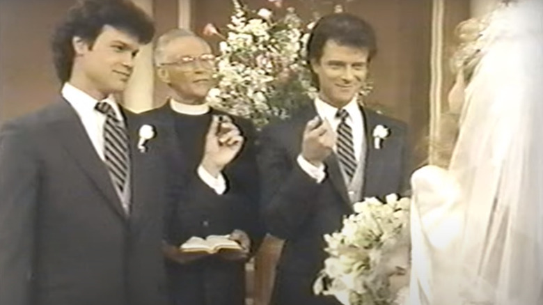 Tina daydreaming during wedding in "One Life to Live"