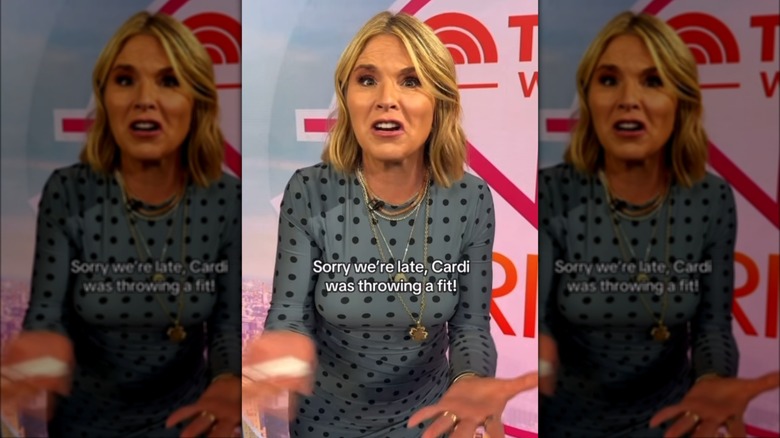 Jenna Bush Hager talking