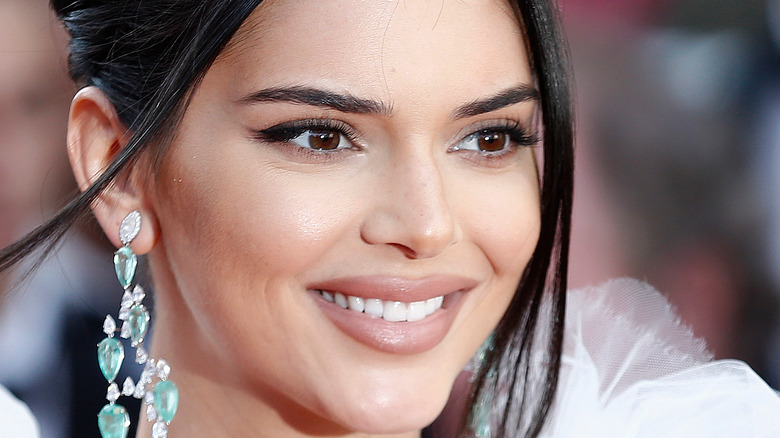 Kendall Jenner smiling at event