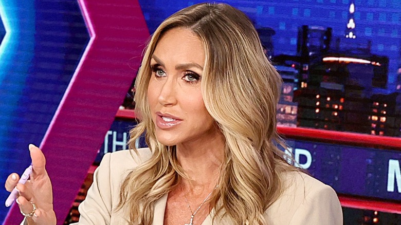 Lara Trump on the set of "My View With Lara Trump" at Fox News Studios in New York City (2025)