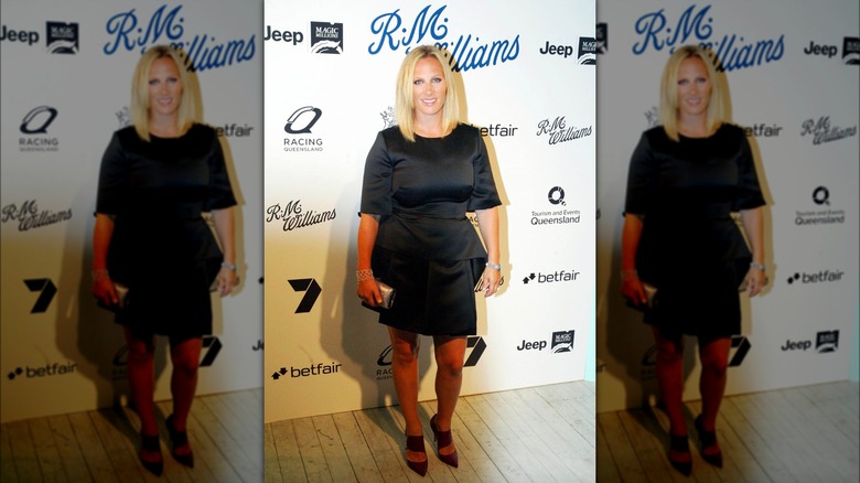 Zara Tindall smiling