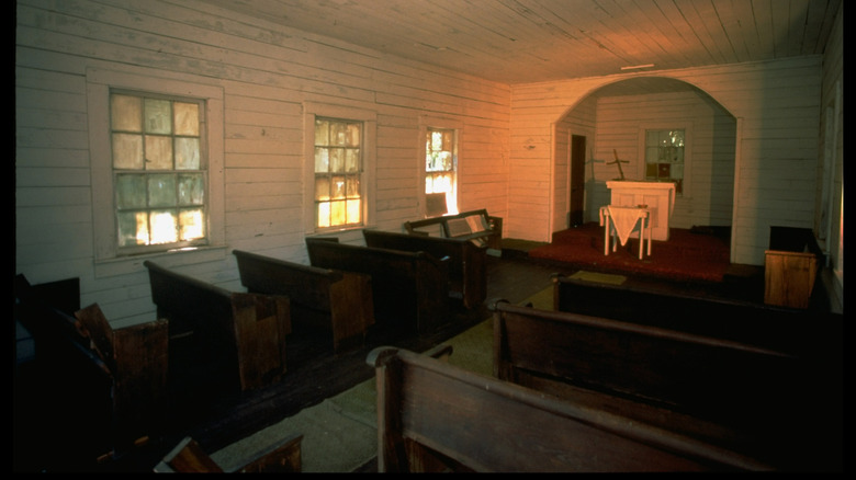 Inside the First African Baptist Church where JFK Jr. and Carolyn Bessette-Kennedy were married