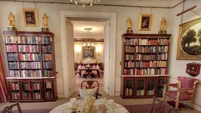 dining room inside Clarence House