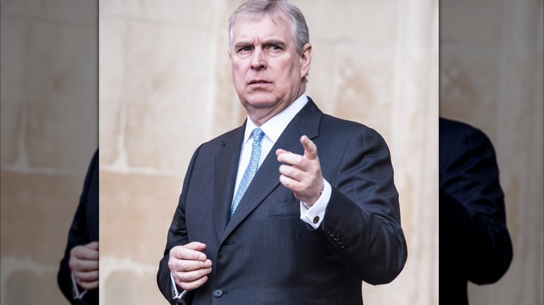 Prince Andrew at a Commonwealth Day event