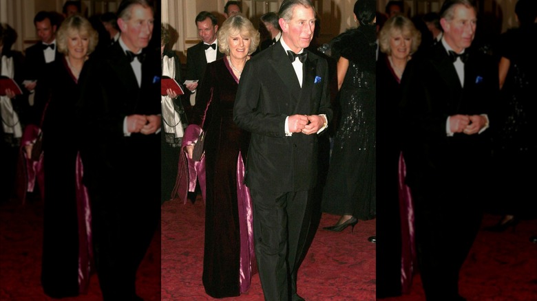 Camilla Parker-Bowles and Charles II attending an opera in 2004