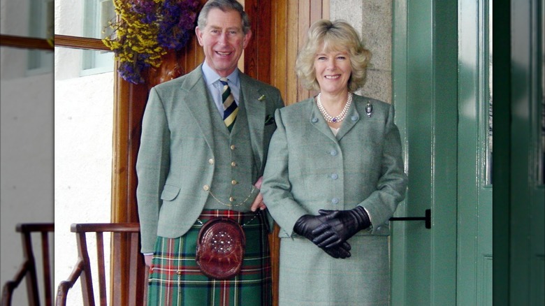 Prince Charles and Camilla Parker-Bowles at the 2005 Mey Highland Games