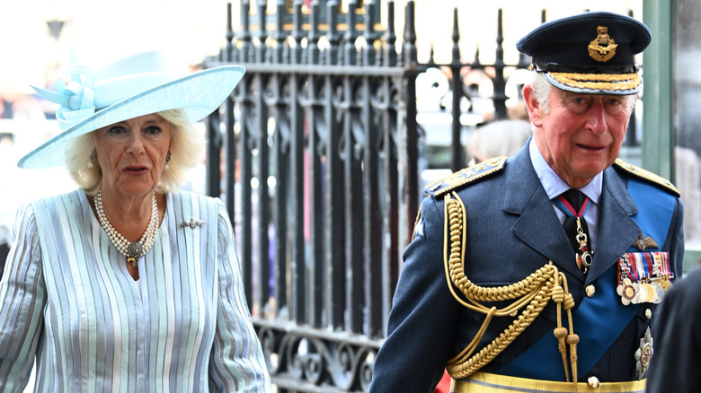 Queen Camilla and King Charles at 2022 Ascot