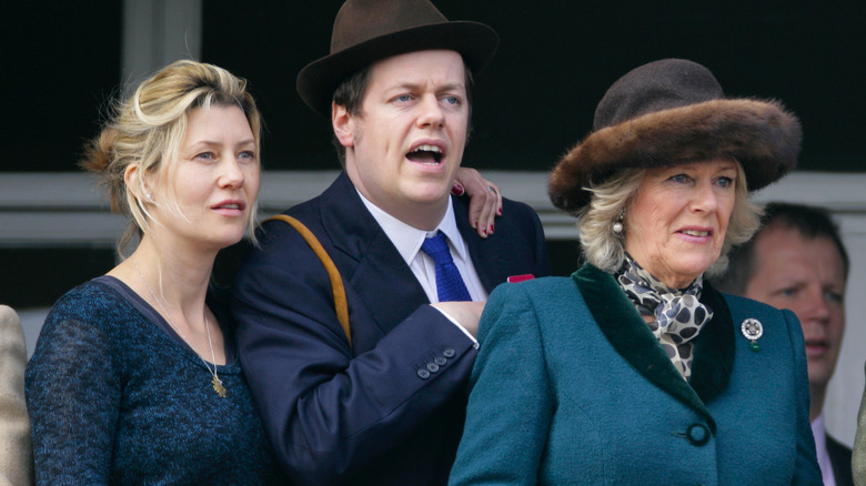Queen Camilla attends Ladies Day at the Cheltenham Horse Festival