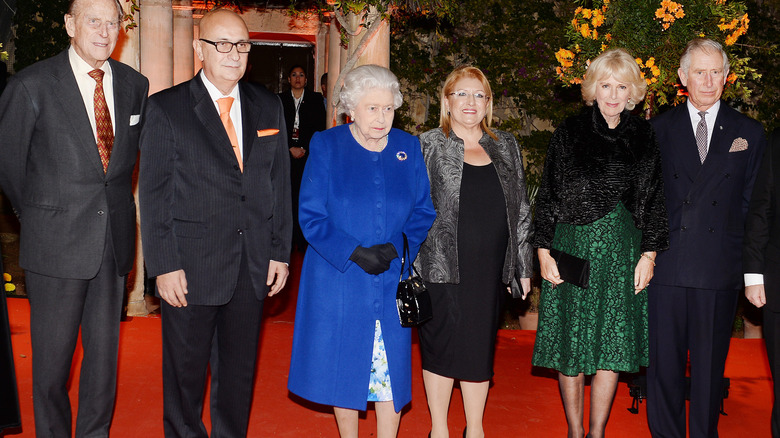 Queen Camilla with the royal family in Malta