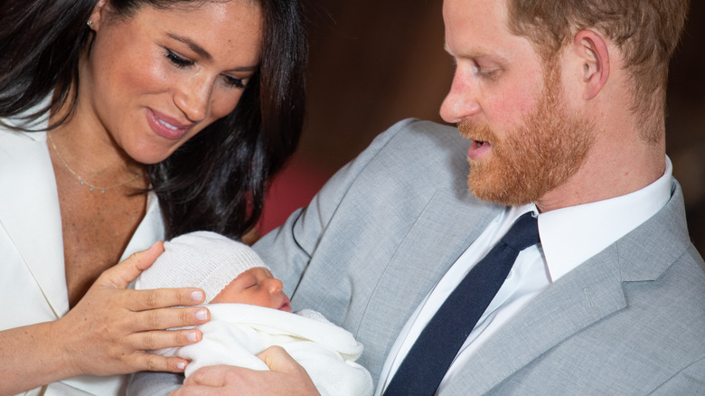 Meghan, Harry, baby Archie 