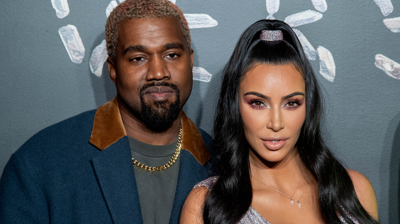 Kim Kardashian and Kanye West 