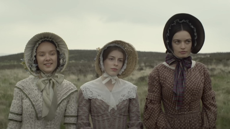 Brontë sisters in "Emily" film